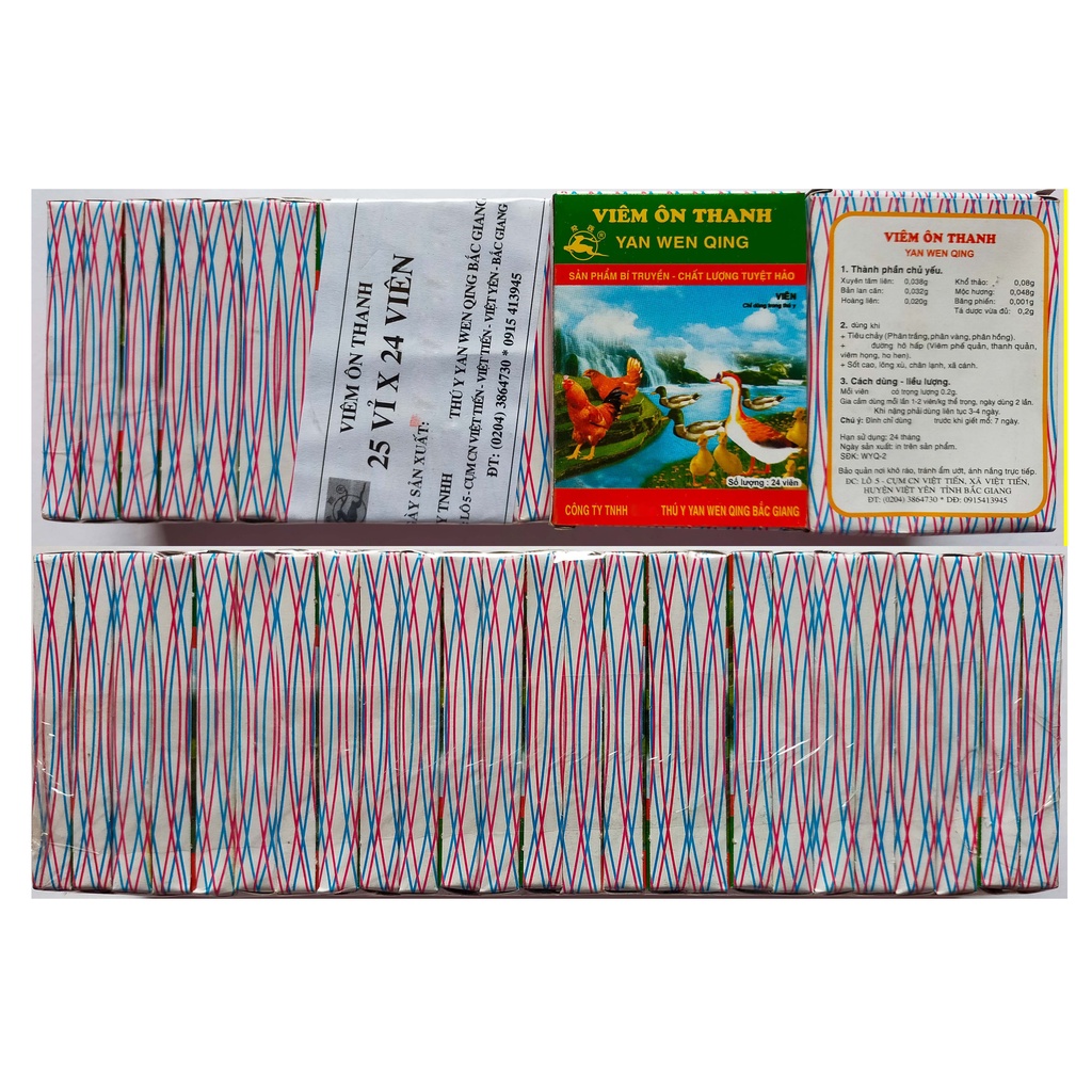 Viêm ôn thanh chuyên dùng cho gia cầm, gà chọi