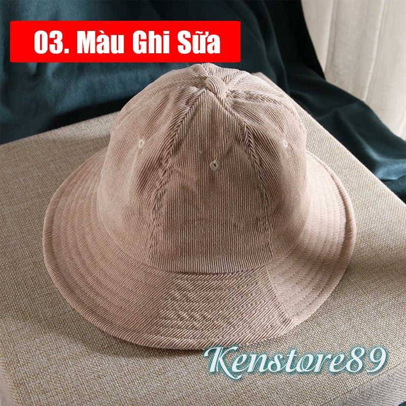 [Xả hàng] Nón Mũ Maruko Rộng Vành - Bucket Hat Nam Nữ