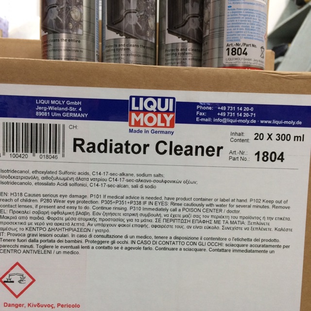 Phụ Gia Súc Két Nước Liqui Moly Radiator Cleaner 1804 - Made in Germany