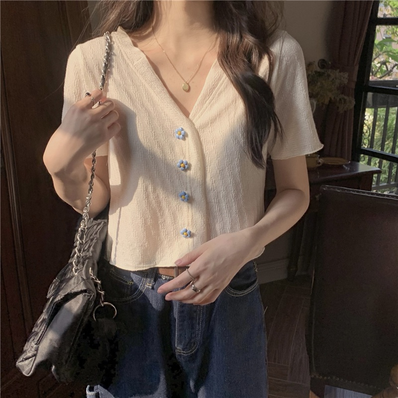 Áo Thun Đen Tay Ngắn Dáng Ôm Thời Trang 51440