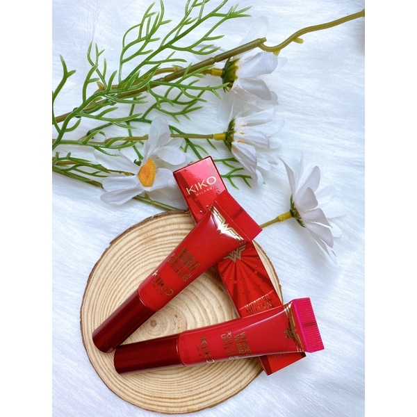 Son môi và má hồng 2in1 Kiko Milano Wonder Woman power flush Lip&Cheeks hàng chính hãng