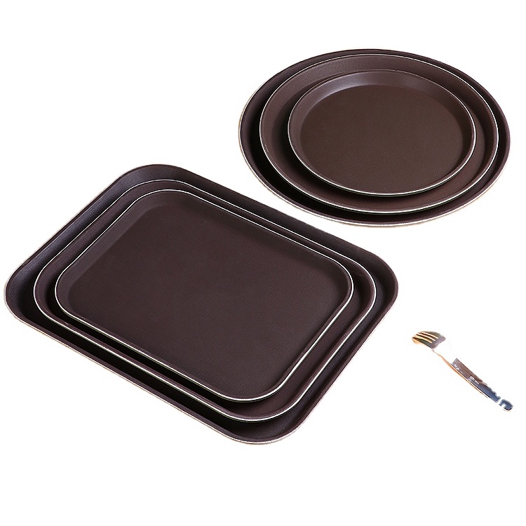 Khay chống trượt tròn - ANTI SLIP TRAY - KHAY PHỤC VỤ