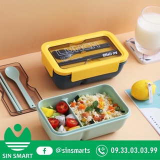 Hộp cơm giữ nhiệt 3 ngăn Lunch Box 850ml