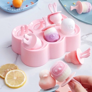 Khuôn kem silicon hình thú siêu cute cho bé
