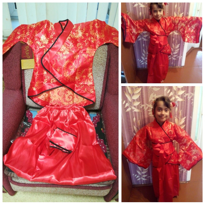 Áo Kimono Phong Cách Trung Hoa Cho Bé