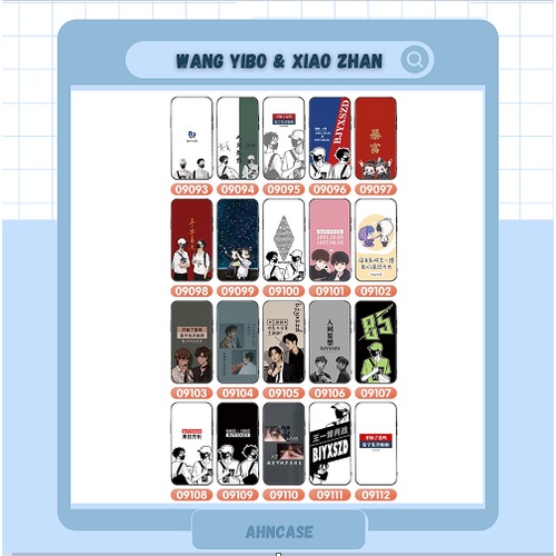 Ốp Lưng Điện Thoại Xiao Zhan và Wang YiBo Cực Xịn Sò^^