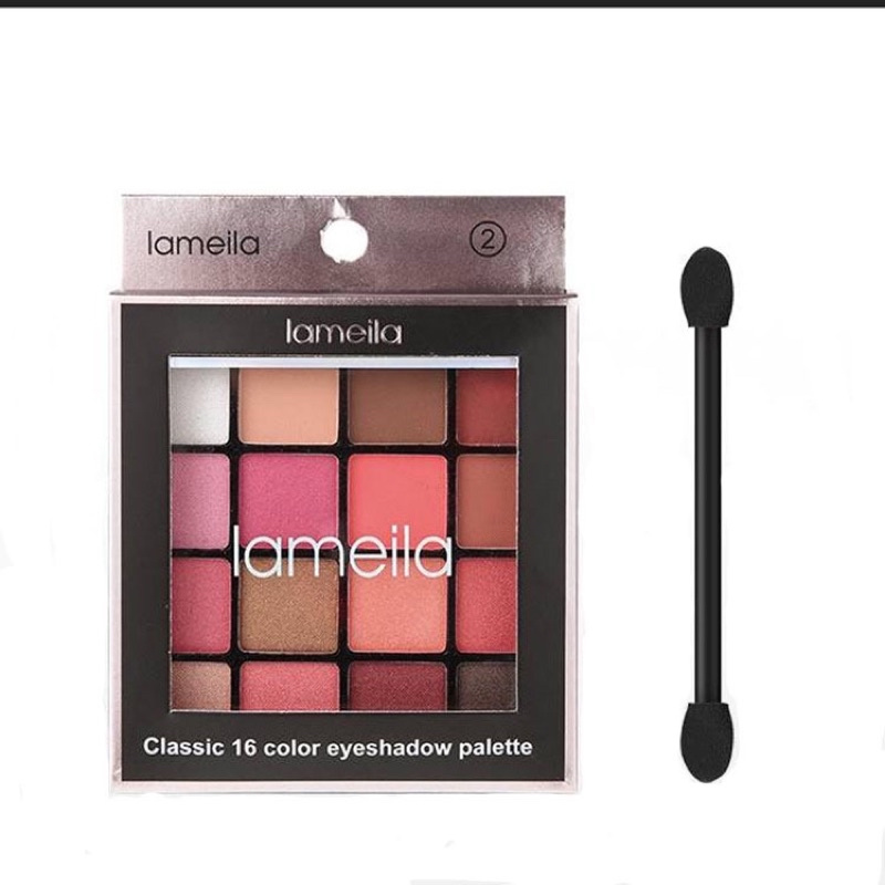 Phấn Mắt  16 Màu LAMEILA Classic Eyeshadow Palette Kèm Cọ 2 Đầu, Phấn Mắt Phong Cách Ai Cập 20g | BigBuy360 - bigbuy360.vn