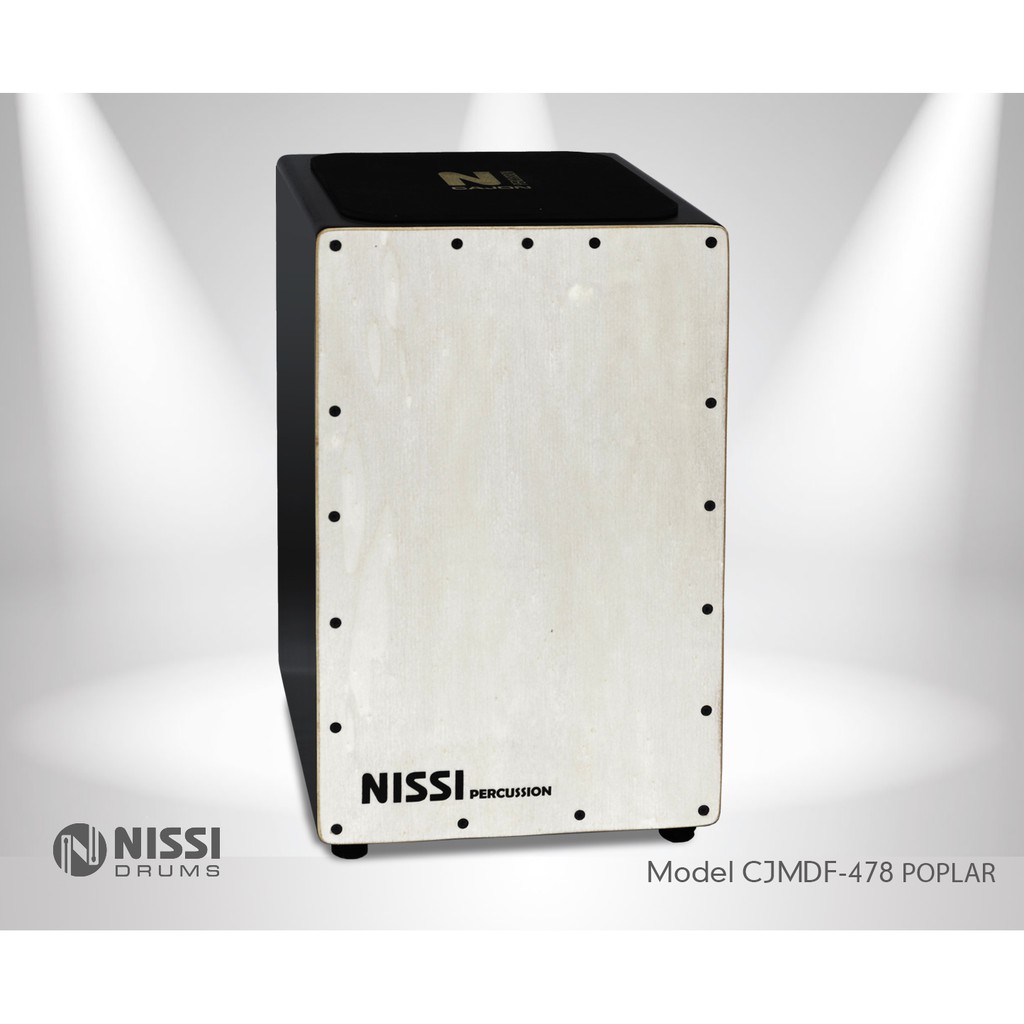 TRỐNG CAJON NISSI CJMDF-478 POPLAR