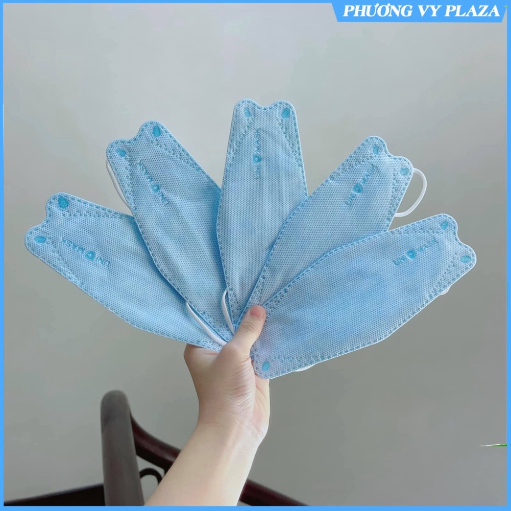 Khẩu Trang 𝑭𝒓𝒆𝒆𝒔𝒉𝒊𝒑 Set 10 Khẩu trang 4 Lớp KF94 UNI MASK Chống Bụi Mịn Và Kháng Khuẩn Hàng Cao Cấp