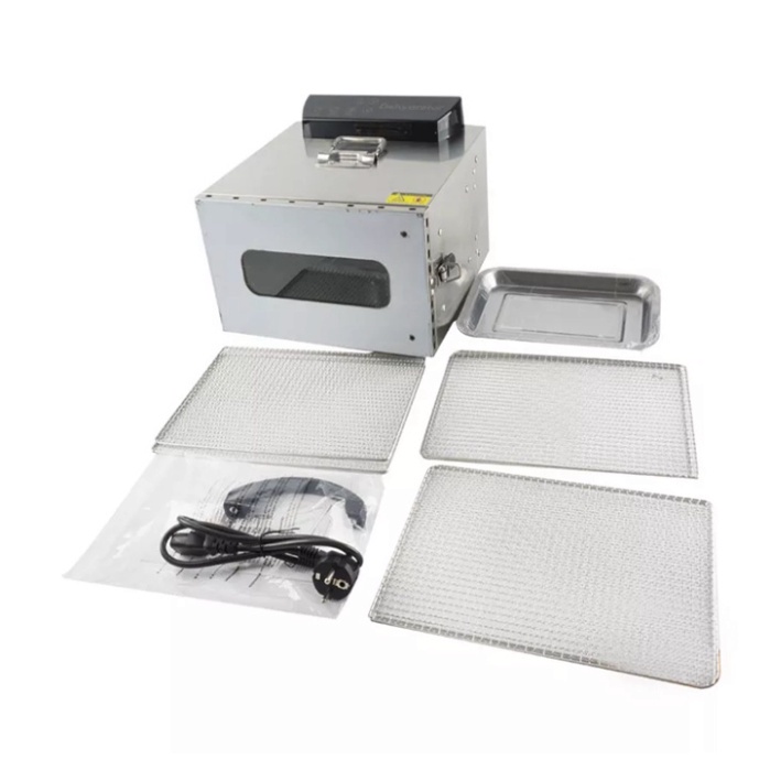 Máy sấy hoa quả, thực phẩm, nông sản 6 tầng sấy inox cao cấp