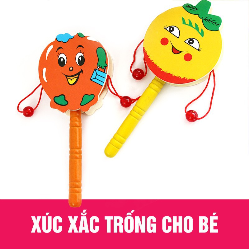 Đồ chơi xúc xắc trống cho bé