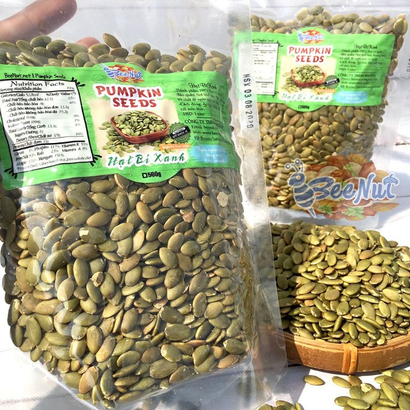 Sỉ lẻ hạt bí ngô sống 500g - 1kg