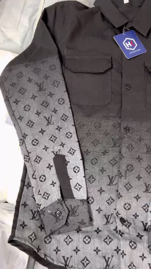 Áo sơ mi nam đũi tay dài+[FREESHIP]+loang màu mẫu mới cao cấp-AHFASHION | BigBuy360 - bigbuy360.vn