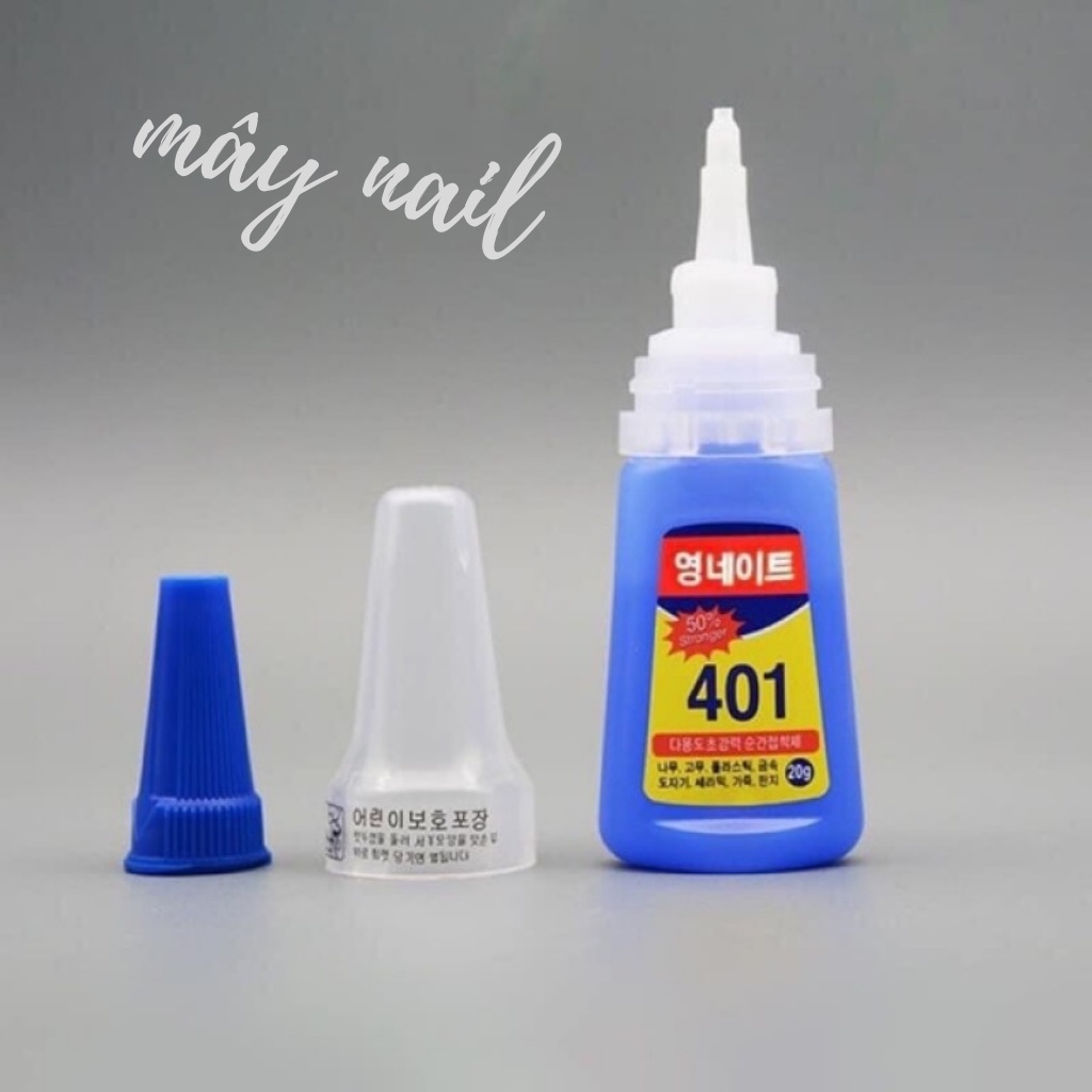 Keo 401 chuyên gắn móng, đá, phụ kiện