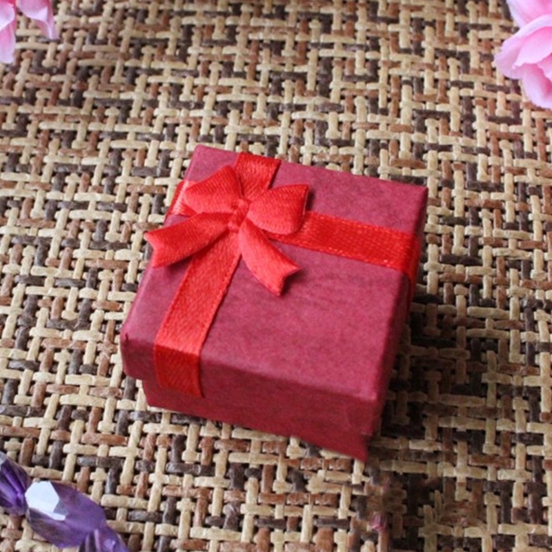 Bộ 1 hộp đựng đồ trang sức thắt nơ đẹp mắt | BigBuy360 - bigbuy360.vn