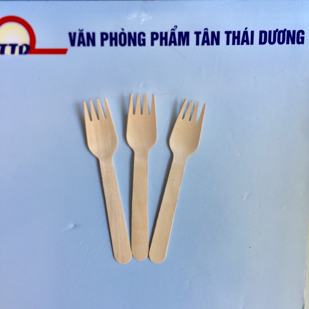 100 CHIẾC THÌA,DĨA,MUỖNG GỖ DÙNG MỘT LẦN