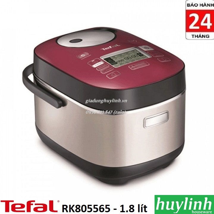 Nồi cơm điện tử cao tần Tefal RK805565 - 1.8 lít