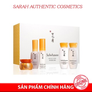 Sulwhasoo Basic Kit Mini (5 món) - Dưỡng da hoàn hảo