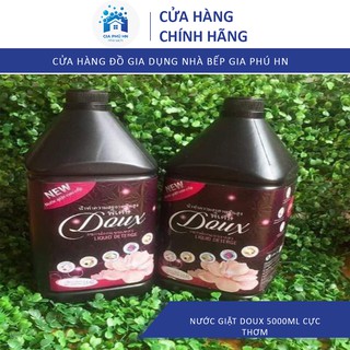 Nước Giặt Xả Thái Lan Thơm Lâu GIÁ TỔNG KHO Nước Giặt Xả Doux, Hương Nước Hoa Pháp, giặt Siêu Sạch, Giữ Mùi Hương