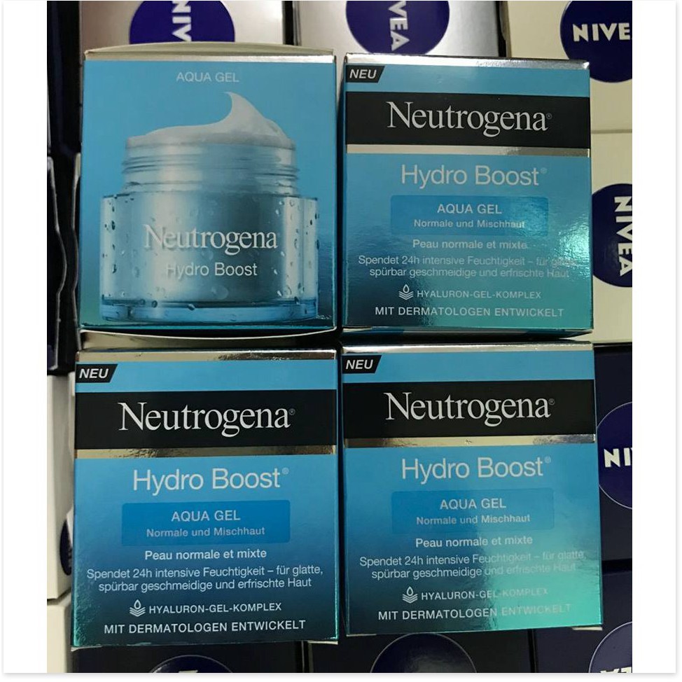 [Mã giảm giá mỹ phẩm chính hãng] Gel Dưỡng Ẩm Neutrogena Hydro Boost Gel Cream Và Neutrogena Aqua Gel / Water Gel Chip S
