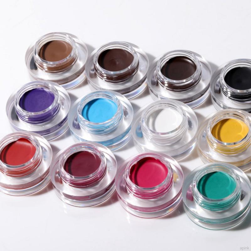 àng mới về] Gel kẻ lông mày kèm cọ với 12 màu sắc thời trang để lựa chọn nhãn hiệu HANDAIYAN | BigBuy360 - bigbuy360.vn