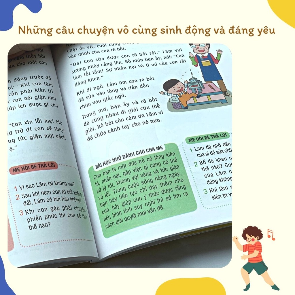 Sách Con đã lớn khôn ươm mầm đức tính tốt đẹp cho trẻ