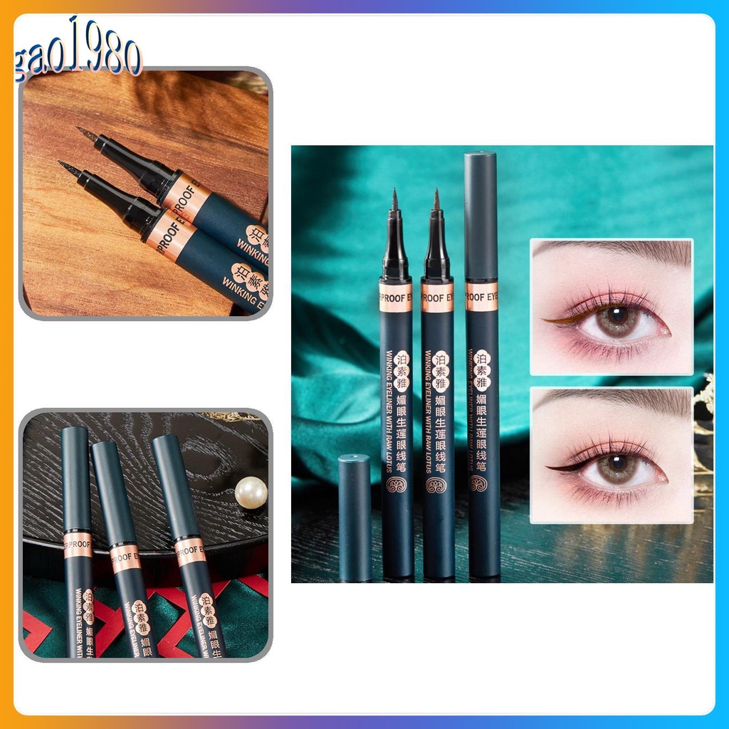 Bút kẻ mắt dạng thỏi chống thấm nước không nhòe