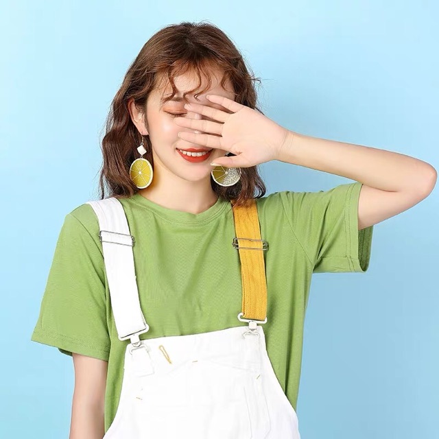 Hoa tai xinh hình lát cam