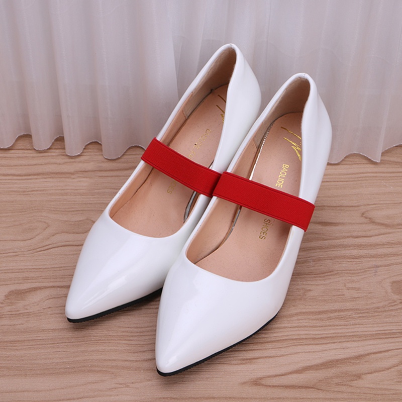 Dây Đeo Giày Cao Gót Co Giãn Màu Sắc Xinh Xắn