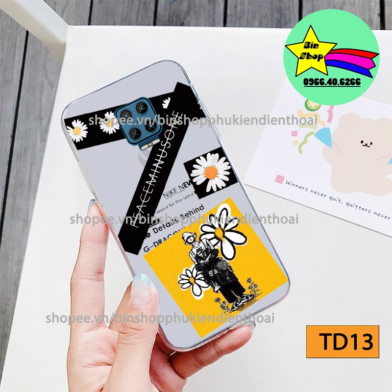 Ốp lưng Vsamrt Joy 4 / Live 4 / Star 4 / Star 5 / Aris / Aris Pro in hình cúc họa mi tách nền chất liệu silicon mềm dẻo