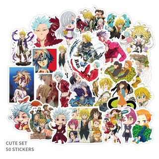 Ảnh dán (sticker) Anime Nanatsu No Taizai