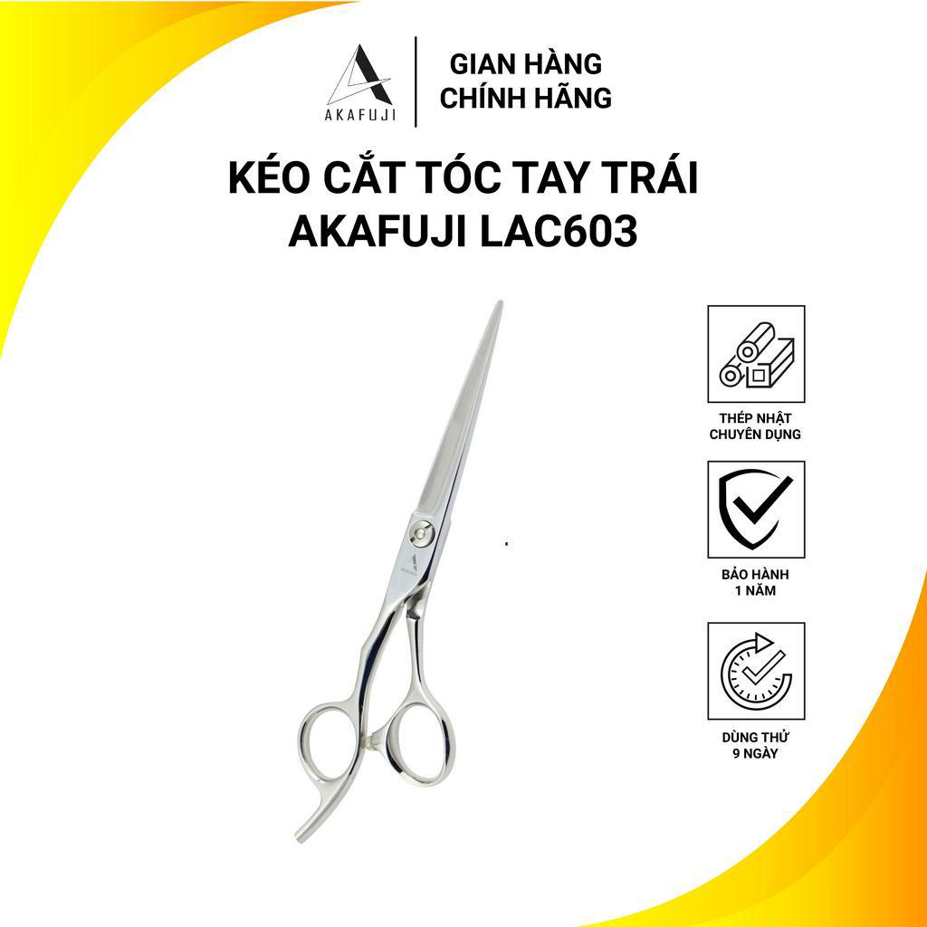 Kéo Cắt Tóc Tay Trái AKAFUJI LAC 603 SIZE 6.0 inches Thép Nhật Cao Cấp [HÀNG CHÍNH HÃNG] Bảo Hành 12 Tháng