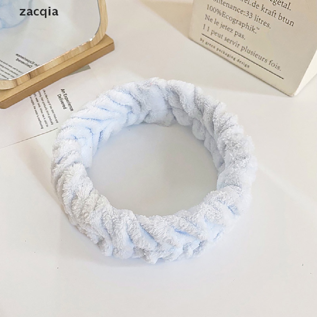 Băng Đô Vải Lông Cừu Cài Tóc Rửa Mặt Cho Nữ