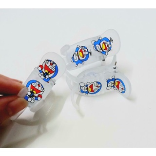 Kẹp tóc càng cua 3 răng Doraemon dễ thương