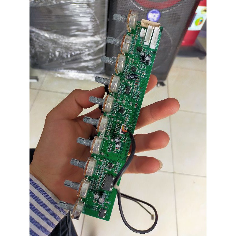 Mạch pre loa kéo tặng kèm dây jack kết nối boa micro