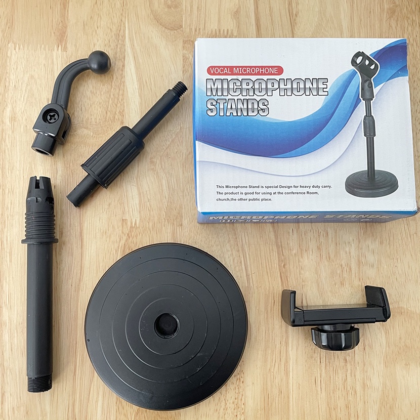 Giá Đỡ Điện Thoại livestream xem video Ổn Định Xoay 360 Độ dùng để Quay Phim Ghi Hình Đa năng