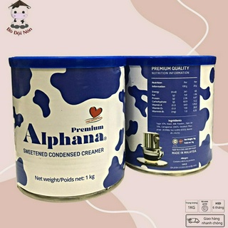 1Kg Sữa đặc Premium Alphana nhập khẩu Malaysia