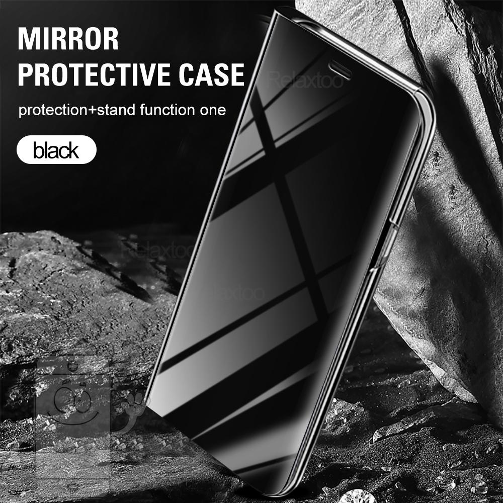 Bao Da Nắp Gập Mặt Gương 360 Độ Chống Sốc Cho Xiaomi Mi 11 Pro 11 Lite Note 10 5g Poco M3 Pro