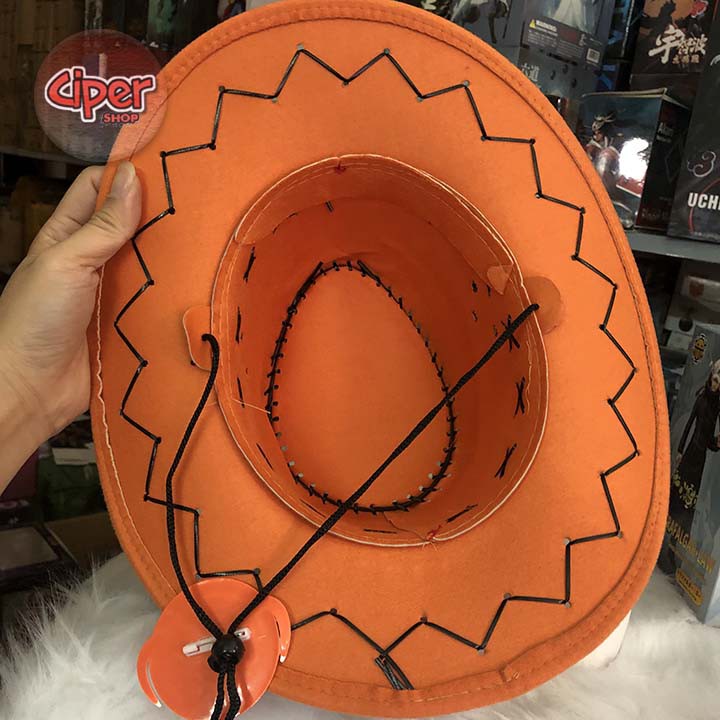 Mũ cosplay Ace - Nón cosplay Ace - Cosplay One Piece - nón ace - mũ ace