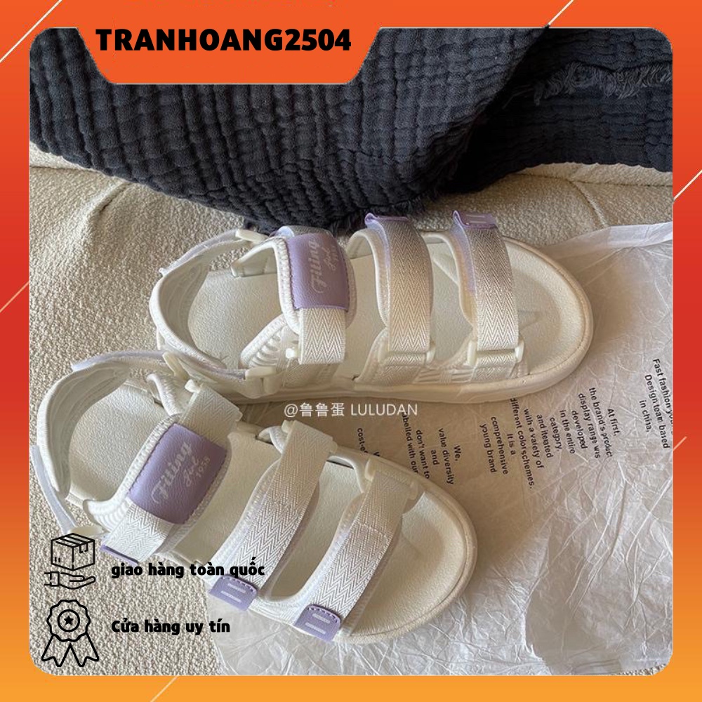  DÉP SANDAL ULZZANG MIX TÍM QUAI THÁO RỜI HỌC SINH