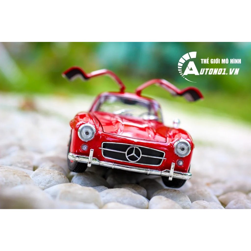 MÔ HÌNH MERCEDES BENZ 300 SL 1954 RED 1:24 WELLY 7021