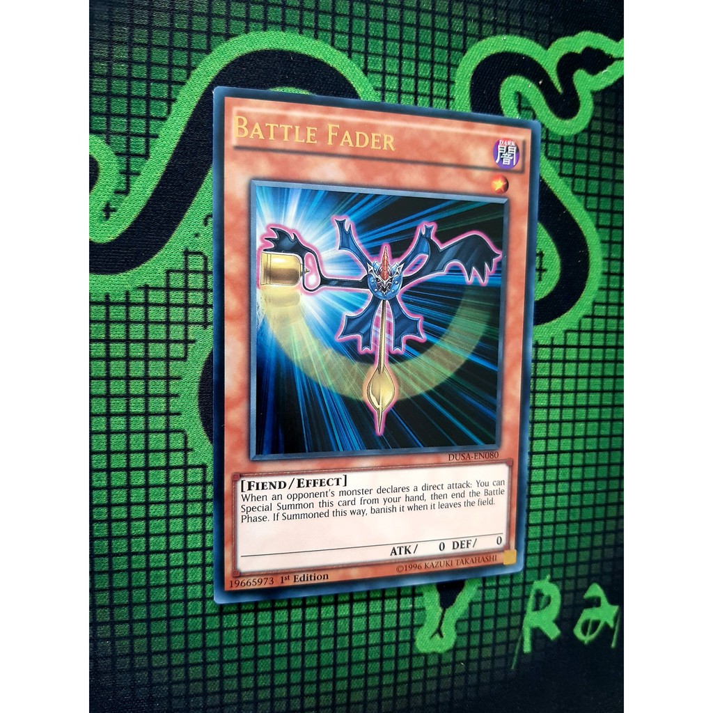 THẺ BÀI YUGIOH Battle Fader - DUSA-EN080 - Ultra Rare 1st Edition