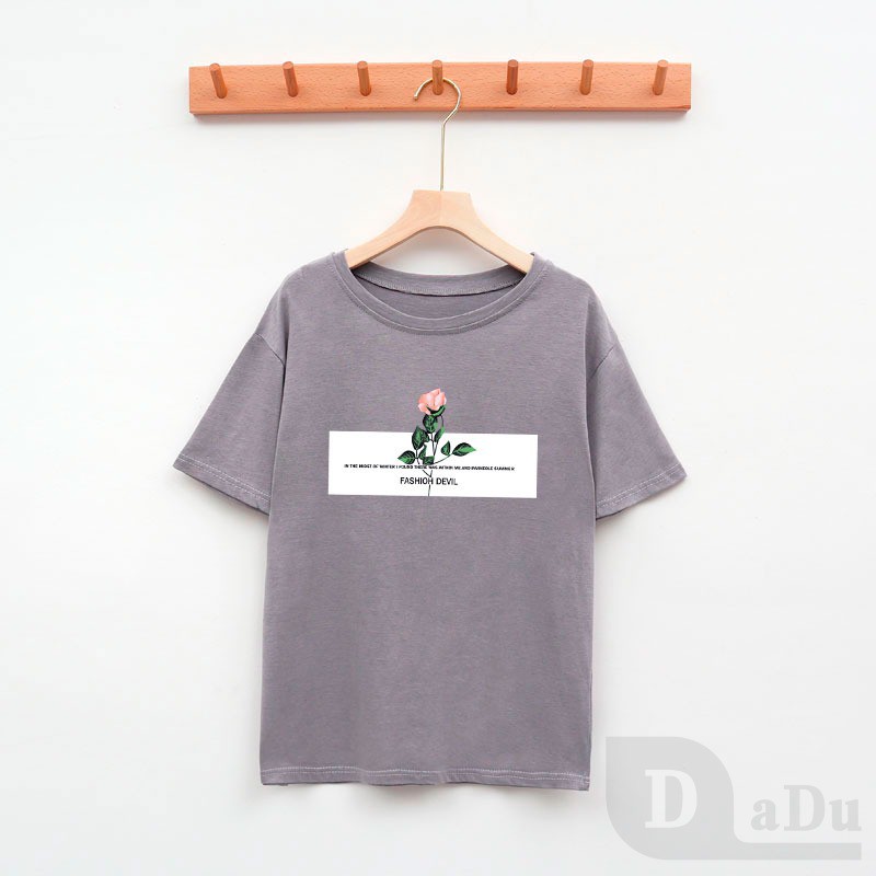 Áo Thun Tay Ngắn Dáng Rộng Plus Size Thời Trang Mùa Hè Cho Nữ