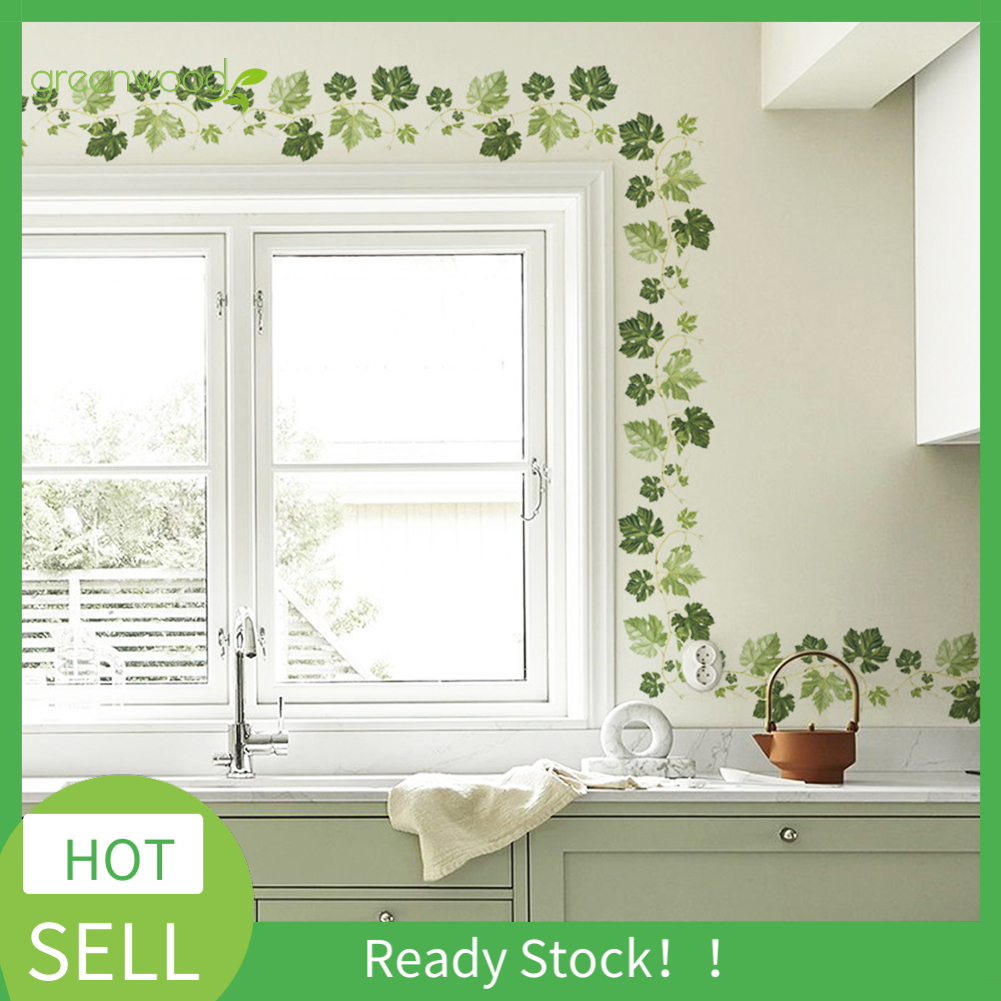 decal dán tường Trang Trí Hình Lá Cây Xinh Xắn