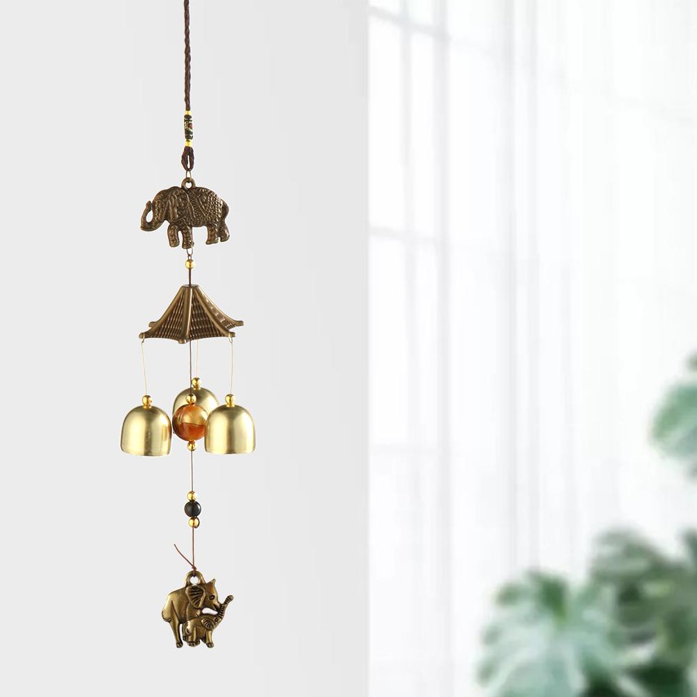 Chuông Gió Kim Loại Trang Trí Nhà Cửa Phong Cách Retro Charms