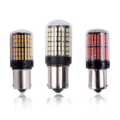 Bóng Đèn LED Lymoyo T20 144smd S25 1156 Ba15S P21W Cho Xe Hơi Bay15D Bau15S Py21W T20 7440 W21W W21 / 5w