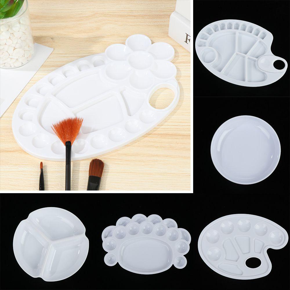 PISTA Bảng Pha Màu Nước Hình Tròn Tiện Dụng