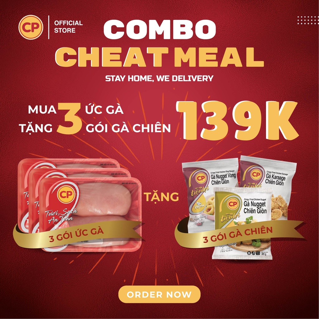 Combo Cheat Meal - Mua 3 Gói Ức Gà thumbnail