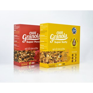 [Ohh Granola] Combo 2 Hộp Super Power - Super Nutty / 250gr/Hộp