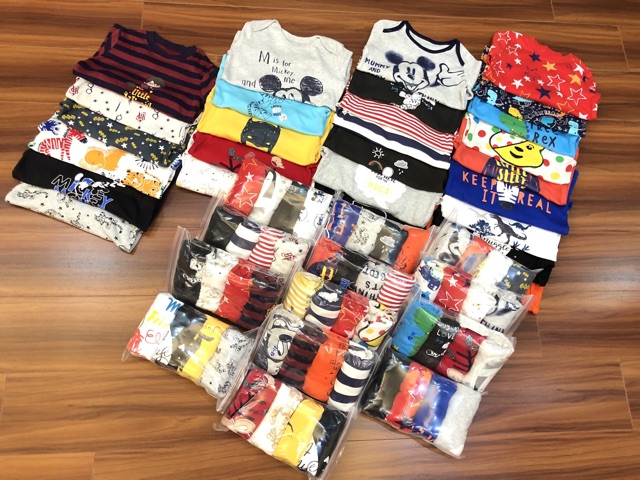 Set 4 áo geogre bé trai